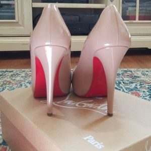 Nude Christian Louboutin pumps size 37(US 7)